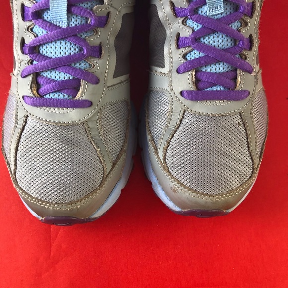 Nike Air Relentless 3 Gray Blue Running Shoes 8 - Picture 3 of 12